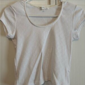 Antistar White Textured Top